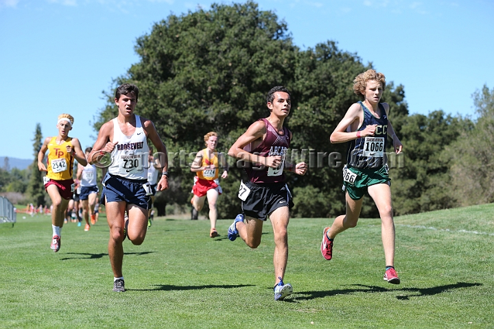 2015SIxcHSSeeded-132.JPG - 2015 Stanford Cross Country Invitational, September 26, Stanford Golf Course, Stanford, California.